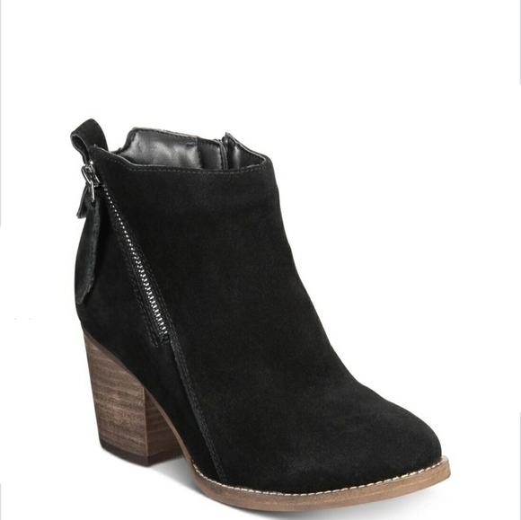 Aqua College Womens Nancy Booties Waterproof - Black Suede -  - Picture 1 of 9